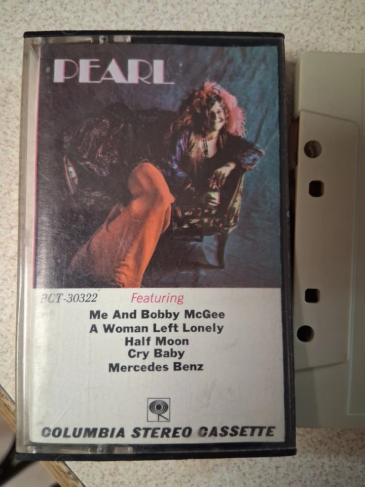 Janis Joplin – Pearl Cassette Tape Columbia Stereo TESTED! Foto 2 de 4