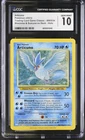 Pokémon TCG - CGC 10: Articuno #009/034 Classic Blastoise & Suicune ex Deck CLB