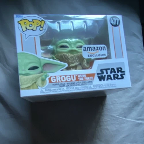 Funko Star Wars Pop! Vinyl Grogu Amazon Exclusive Bobblehead #477 Standard Size