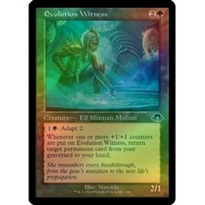 FOIL EVOLUTION WITNESS (RETRO FRAME) X4 Modern Horizons 3 Magic MTG MINT CARD
