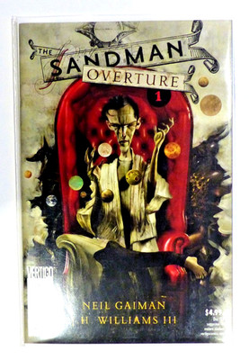 THE SANDMAN OVERTURE #1 by Neil Gaiman J.H. Williams 1st Print Vertigo 2013 Mint