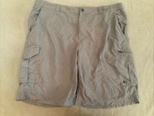 Columbia Shorts 42 W 12 L Tan Hiking Men  s Outdoors Camping Cargoes