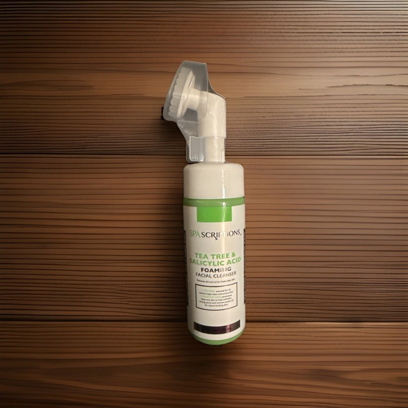 2 in 1 Cleanse & Exfoliate Foaming Facial Cleanser - Tea Tree & Salicylic Aci...