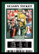 Carson Wentz 2019 Panini Contenders Draft Picks Collegiate #21