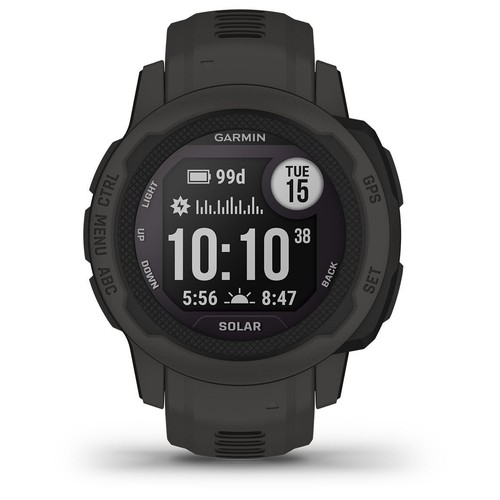Garmin INSTINCT 2S SOLAR Silicone Nero GPS Smartwatch 40mm 010-02564-00 - Foto 2 di 5