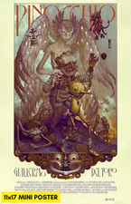 Guillermo del Toro's Pinocchio (2022) Movie Poster 11x17 Animation