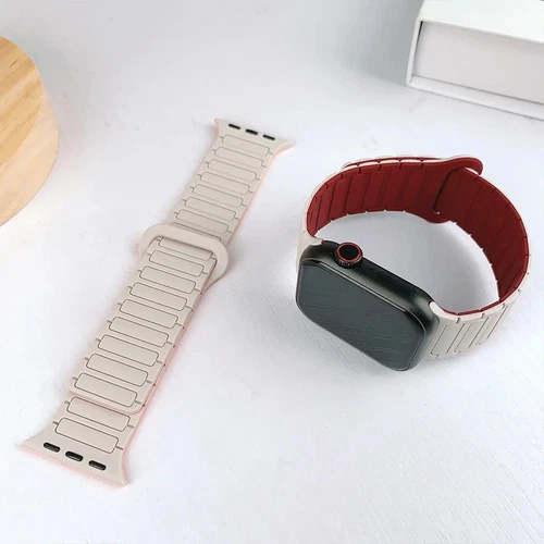 Correa Magnética para Apple Watch 10 9 8 7 SE Ultra iwatch 46 45 49mm Pulsera - Imagen 7 de 47
