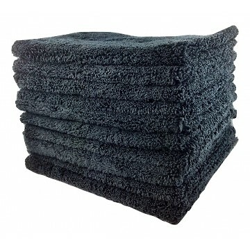 Chiffons microfibres laser 40 X 40 noirs pour essuyage carrosserie et lustrage auto
