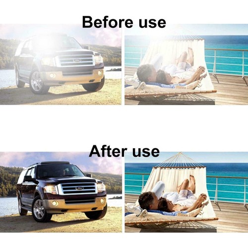 Gafas de sol polarizadas con clip antideslumbrante tintadas protecciones abatibles gafas UV Y5N6 - Imagen 7 de 13