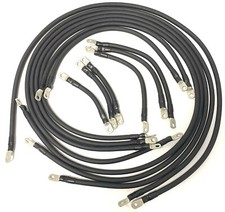  2 Awg HD 36V YAMAHA G8 1992 Golf Cart Battery Cable 13 pc Set U.S.A MADE