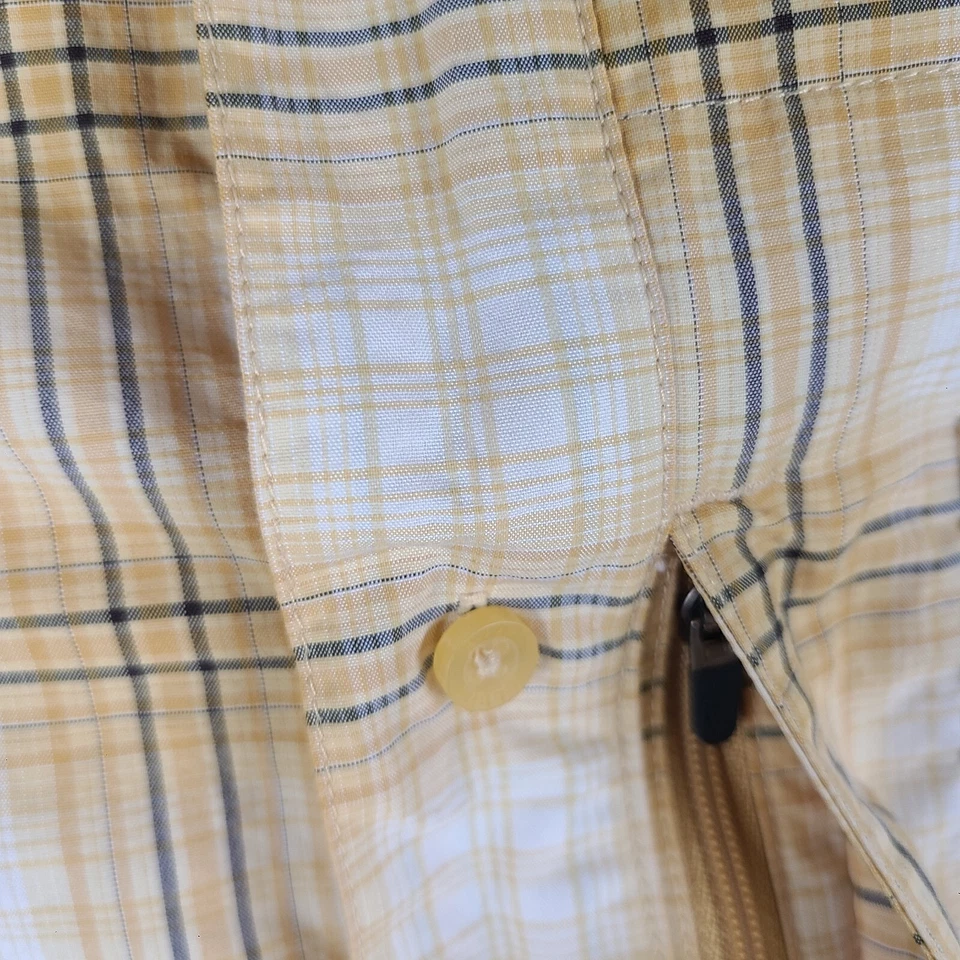 Royal Robbins Dress Shirt Mens Large Multi Color Plaid Outdoor Hiking Button Up - Image 3 of 4