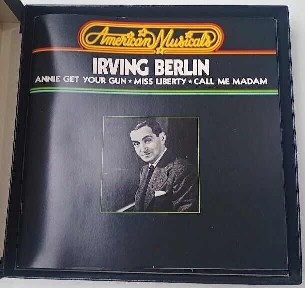 IRVING BERLIN BOX SET 3 CASSETTE TAPES WITH BOOKLET AMERICAN MUSICALS TIME LIFE - Image 4 of 4