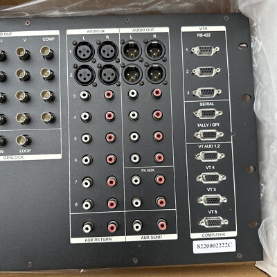 NewTek SX-8 Audio Video Switcher Breakout Box Excellent Condition