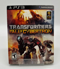 Transformers: Fall of Cybertron W/Sleeve Cover (Sony Playstation 3 PS3)- WORKS