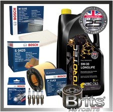 SERVICE KIT for Audi A4 1.4 TFSI 150 B9 8W (2015-) - Bosch Filters & Oil & Plugs