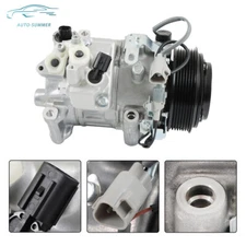 AC A/C Compressor & Clutch For Toyota Sienna Camry Avalon Lexus ES350 RX350 3.5