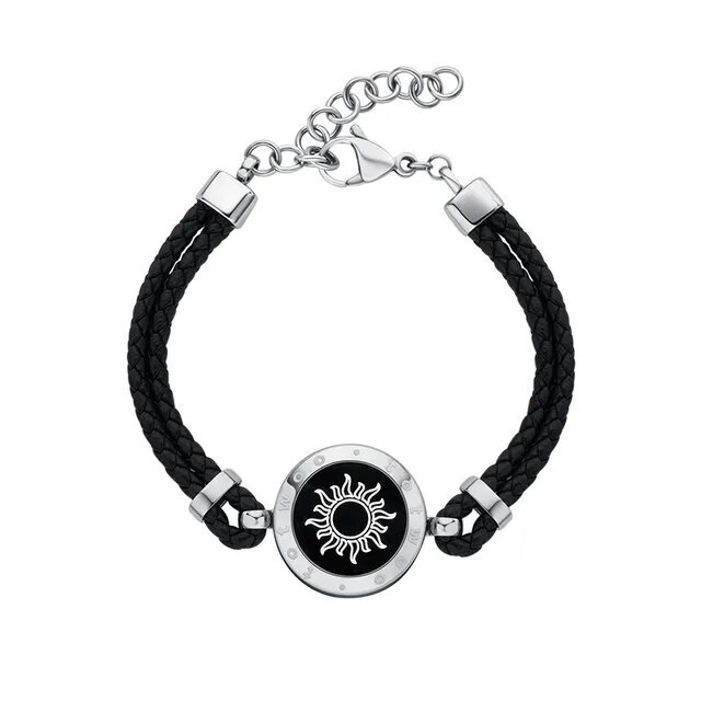 Silver - Black Rope- Sun 3