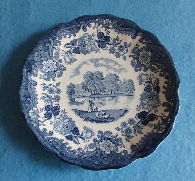 Palissy, 1790 Avon Scenes, 1 Untertasse, Keramik, A Royal Worcester L. England