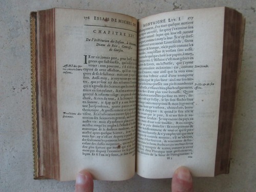 LES ESSAIS DE MICHEL DE MONTAIGNE, 1659. 3 volumes complet. - Bild 7 von 21