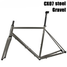 Telaio bici da strada in carbonio 700C ghiaia fuoristrada telaio bici freno a disco