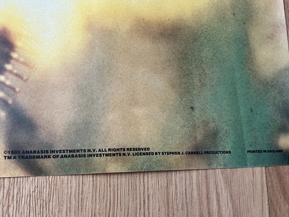 Rambo First Blood part 2 - rare original 1985 film poster. Sylvester Stallone. - Bild 2 von 2