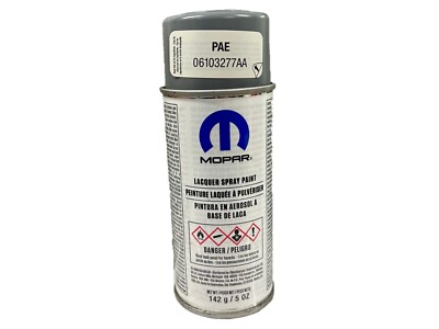 Chrysler Jeep Dodge Ram Mopar SMOKE SHOW Lacquer Spray Paint PAE 06103277AA