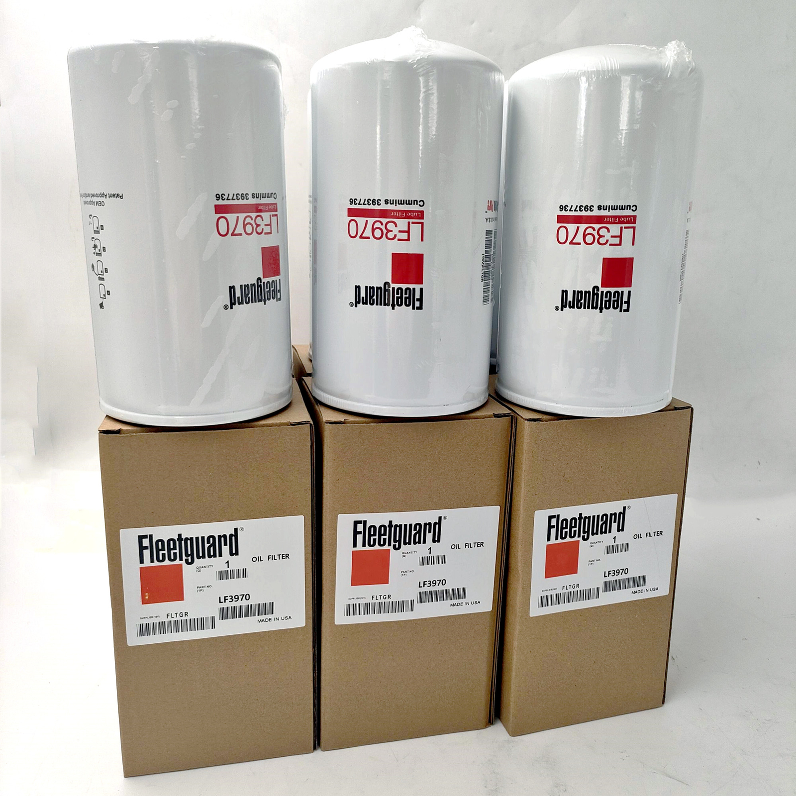 New 6pack Fleetguard LF3970 Oil Filter Fit For Cummins Freightliner Kenworth US