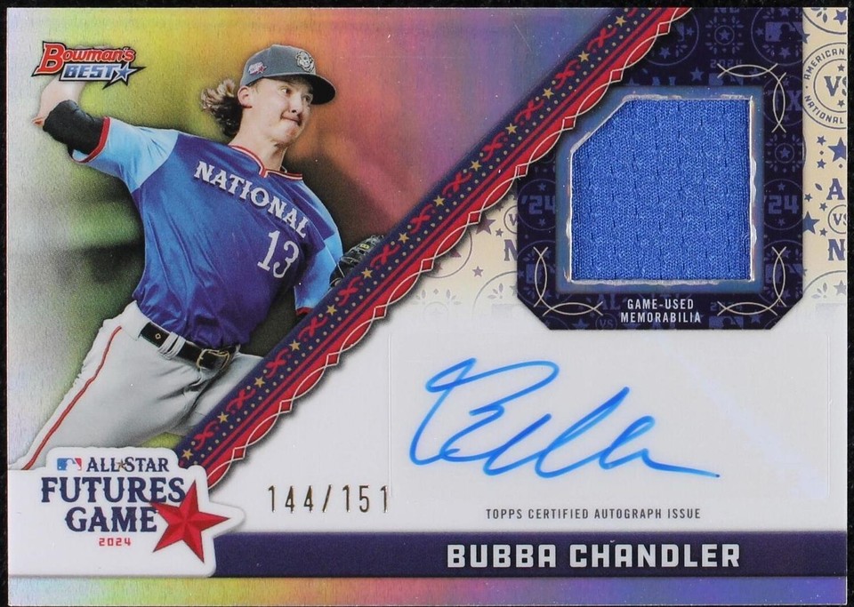 2024 Bowman's Best - Bubba Chandler #FGRA-BC - 1 of 1