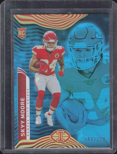 2022 Panini Illusions #45 Skyy Moore Trophy Collection hellblau #/199