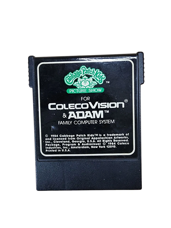 Cabbage Patch Kids Picture Show Cartridge Colecovision Coleco ADAM - Image 2 of 3