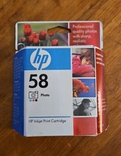 Genuine OEM HP 58 Photo Ink Cartridges HP58 NEW Sealed In Box Expired 2009
