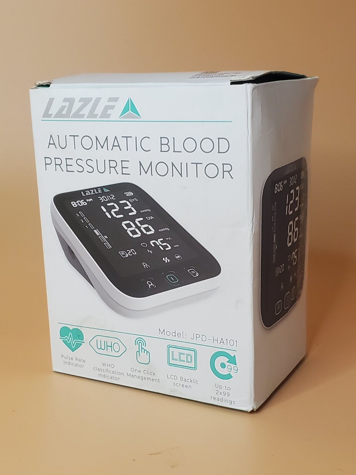2022 LAZLE Blood Pressure Monitor Automatic Upper Arm Machine w