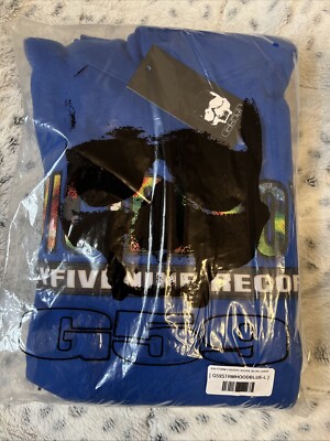 $uicideboy$ Suicideboys G59 storm Chasers Hoodie Blue Large NEW￼