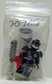Lego 2014 ninjago Nindroid MechDragon 70725 General Cryptor minifigure 3 swords