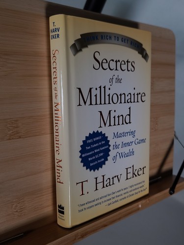 *SIGNED* Secrets of the Millionaire Mind by T. Harv Eker - Imagen 2 de 5