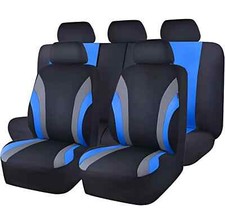 Sitzbezüge Schonbezug Sitzauflage Für VW Bora Cc b7 Eos Id.3 Id.4 Id.5 Lupo Blau