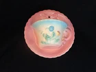 Hull Art Pottery B-24  Bowknot Cup Wall Pocket Pink