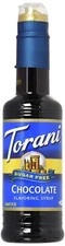Torani Chocolate Syrup, Sugar Free, Kosher, 12.7 Fluid Ounce (Pack of 4)
