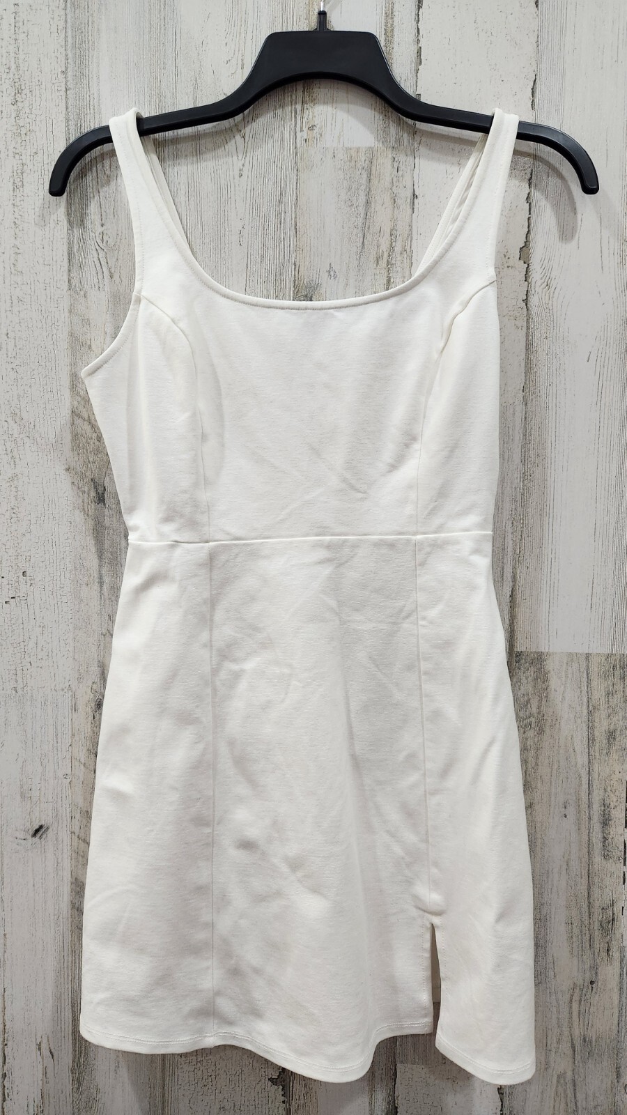 LULUS Always Admired White Sleeveless Mini Dress Size MEDIUM**NWOT*