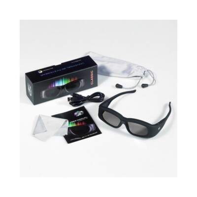 DLP Link 3D Glasses Pair 3D3 A1114 Universal 3D TV Eyewear Active Shutter  UK