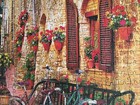 MILTON BRADLEY BIG BEN LUXE PUZZLE “BIKING IN TUSCANY” 500 PIECES COMPLETE — photo 5
