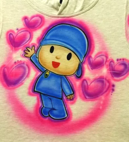 Drawings To Paint & Colour Pocoyo - Print Design 013