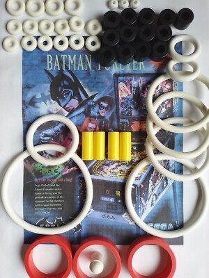 Kit élastiques Silicone Transparent Pour Flipper Bally Game Show - Neuf