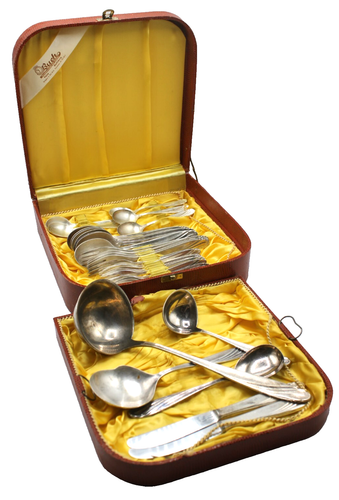 WMF Besteck Set Wien im Koffer 100 versilbert retro vintage