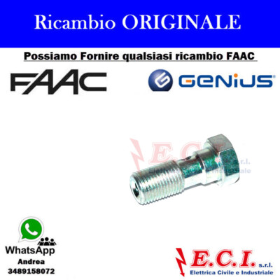 FAAC Original 7110115 Bouchon Unité de Commande 750
