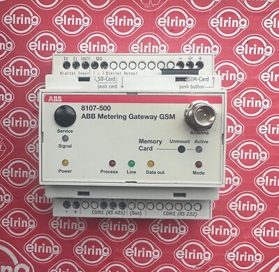 ABB  8107-500 , Metering Gateway GSM Quadband GPRS/EDGEM-Bus Master , GSM , ABB