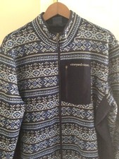 Vineyard Vines Men  s Fair Isle Nordic Fleece Full Zip Jacket - Large
