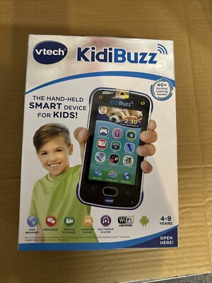 VTech 80-169500 KidiBuzz Smart Device Toy Phone for Kids Reset To Factory 