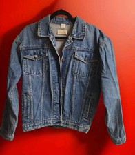 Vintage: Ivy Club Classics Women's Rock Creek Blue Denim Jean Jacket/size Medium