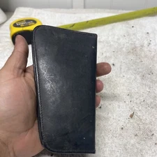 Vintage Germany Manicure Set Black Leather Case Austria-made Special Triple Cut